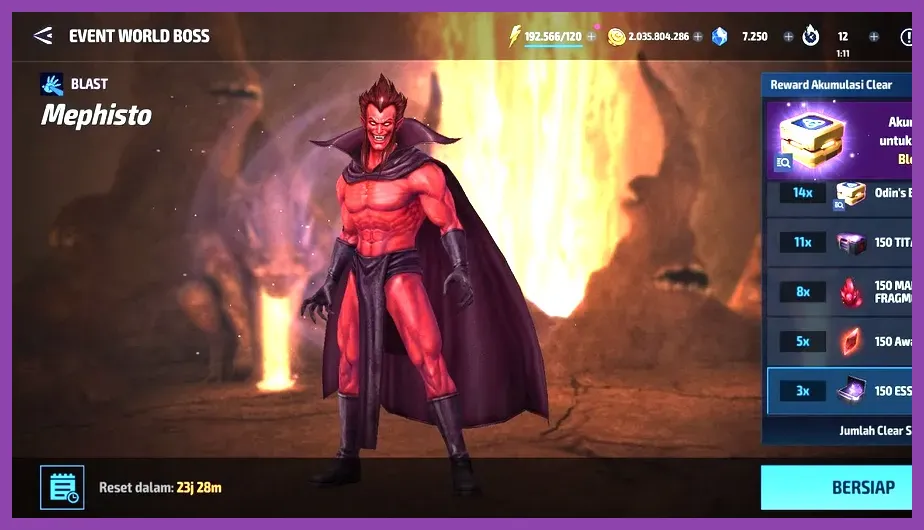 Marvel Future Fight World Boss raid strategy