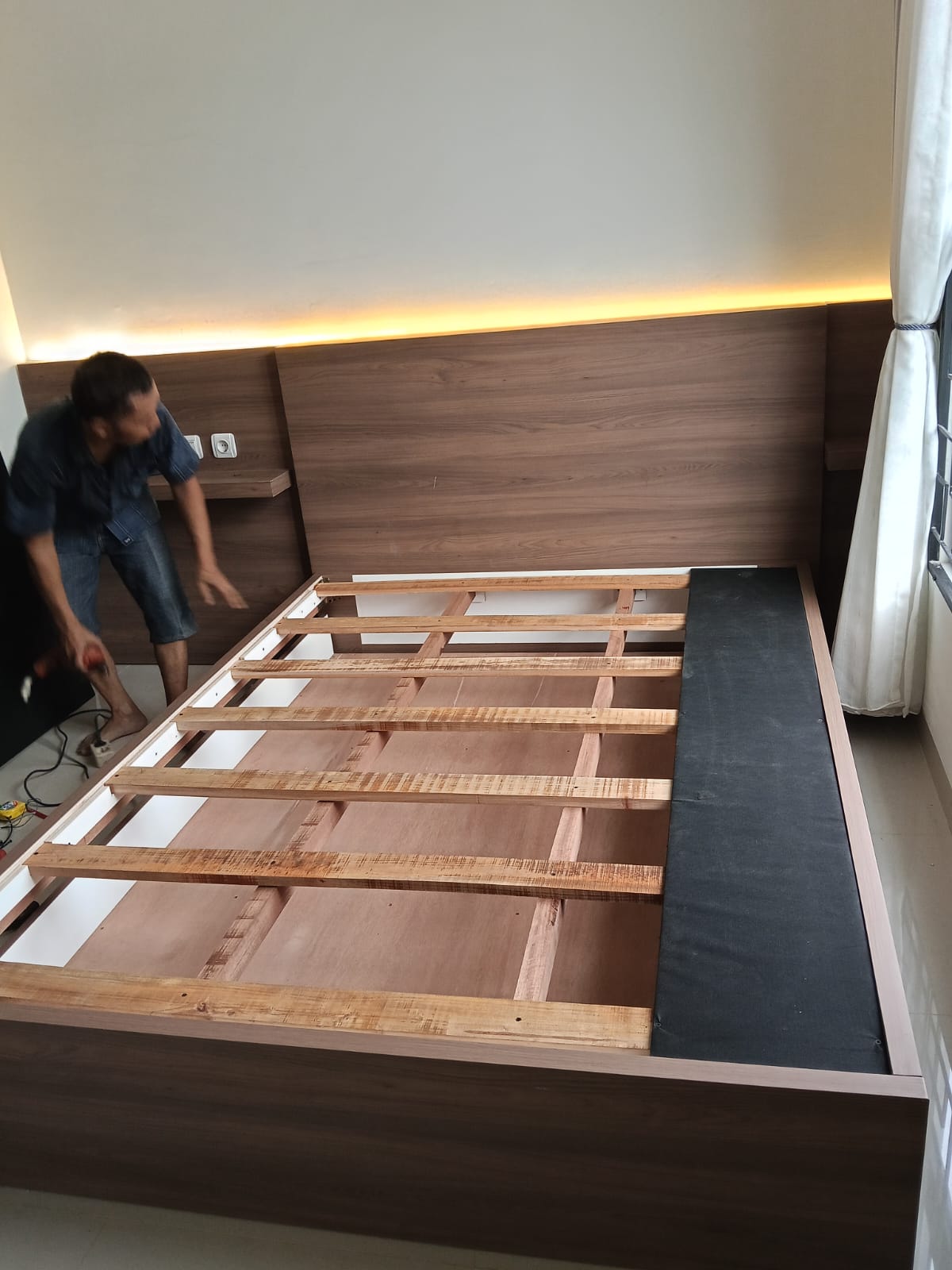 Customer Project custom hasil pengerjaan Sofa Depok by Yenia