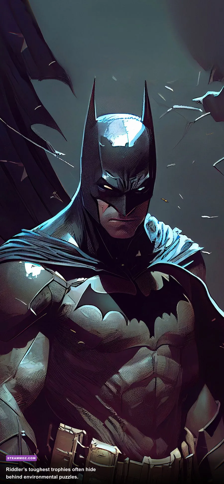 Miagani Island Riddler trophy puzzle room in Batman Arkham Knight