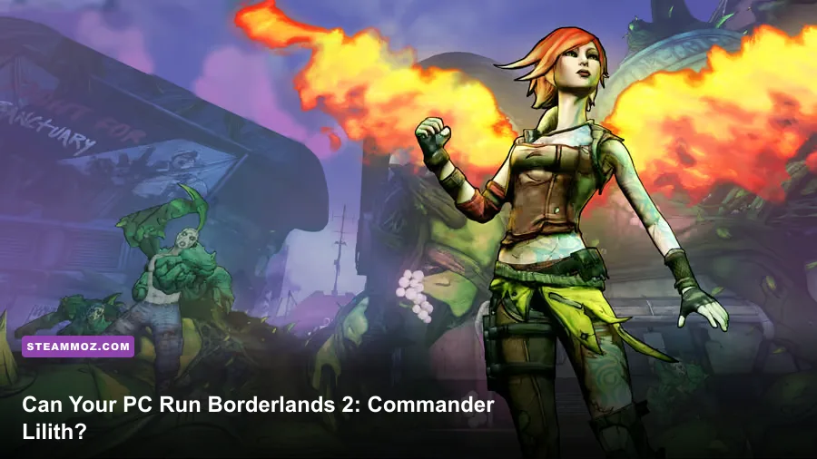 Commander Lilith standing in Sanctuary from Borderlands 2 Commander Lilith and the Fight for Sanctuary