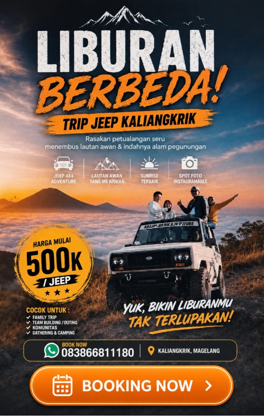 Booking Jeep Nepal Van Java
