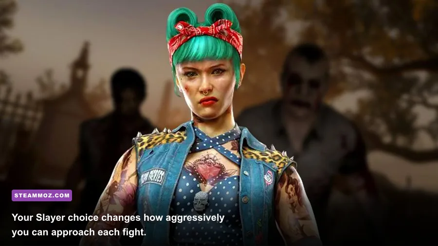 Dead Island 2 Slayers exploring a Bel-Air mansion