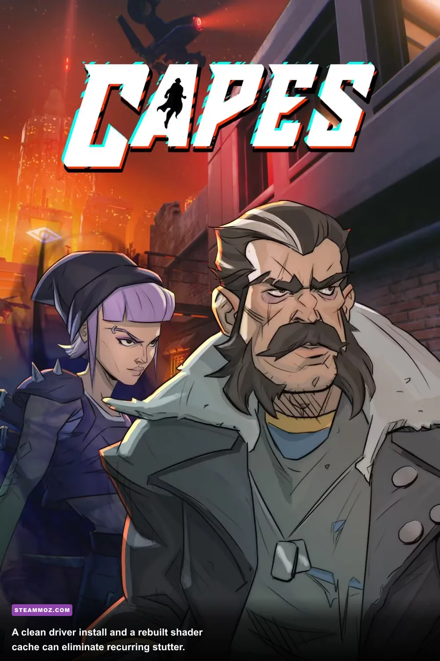 Capes running on PC after graphics driver and shader cache optimization