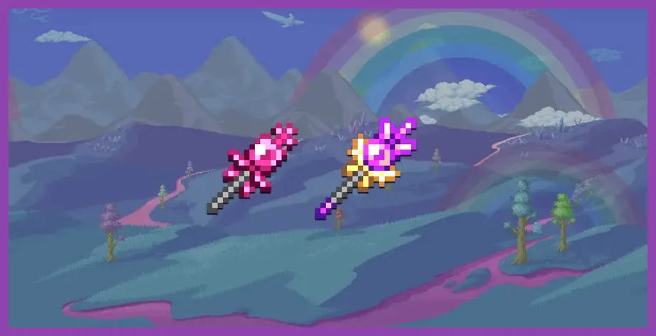 Terraria Mobile Rod of Discord teleport escape during ranked PvP