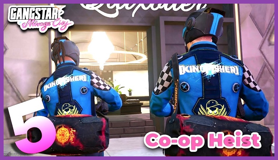 Multiplayer co-op heist gameplay in Gangstar Mirage City
