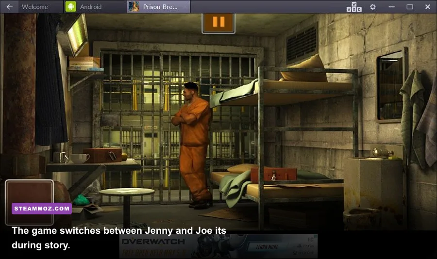 Jenny and Joe gameplay from 1954 Alcatraz on PC