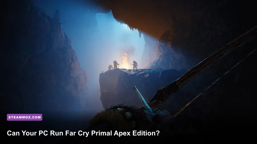 Far Cry Primal Apex Edition hunter overlooking the Oros wilderness