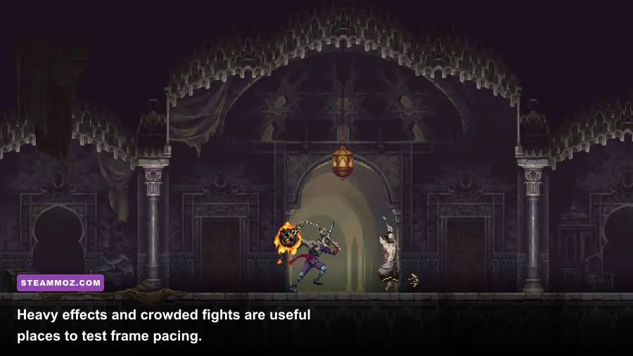 The Penitent One fighting enemies with a weapon in Blasphemous 2
