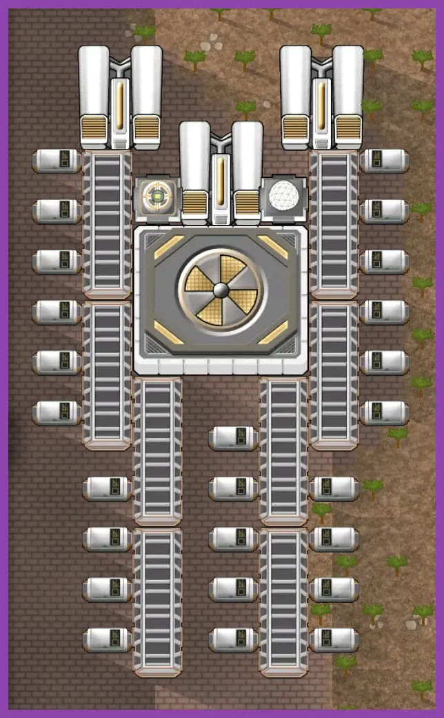 RimWorld endgame ship reactor room prepared for final launch sequence