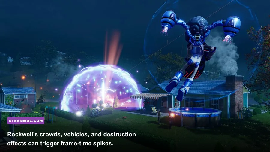 Destroy All Humans Rockwell invasion mission with Crypto-137