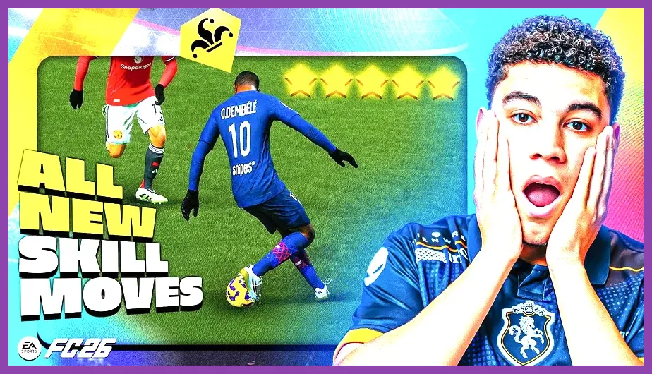 FC Mobile 26 player performing the heel-to-heel flick