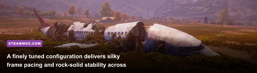 Scenic view of Trumbull Valley at sunset in State of Decay running at 60 FPS