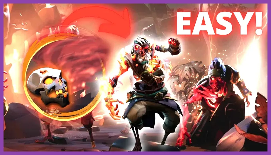 Battling an Ashen Lord world event boss in Sea of Thieves