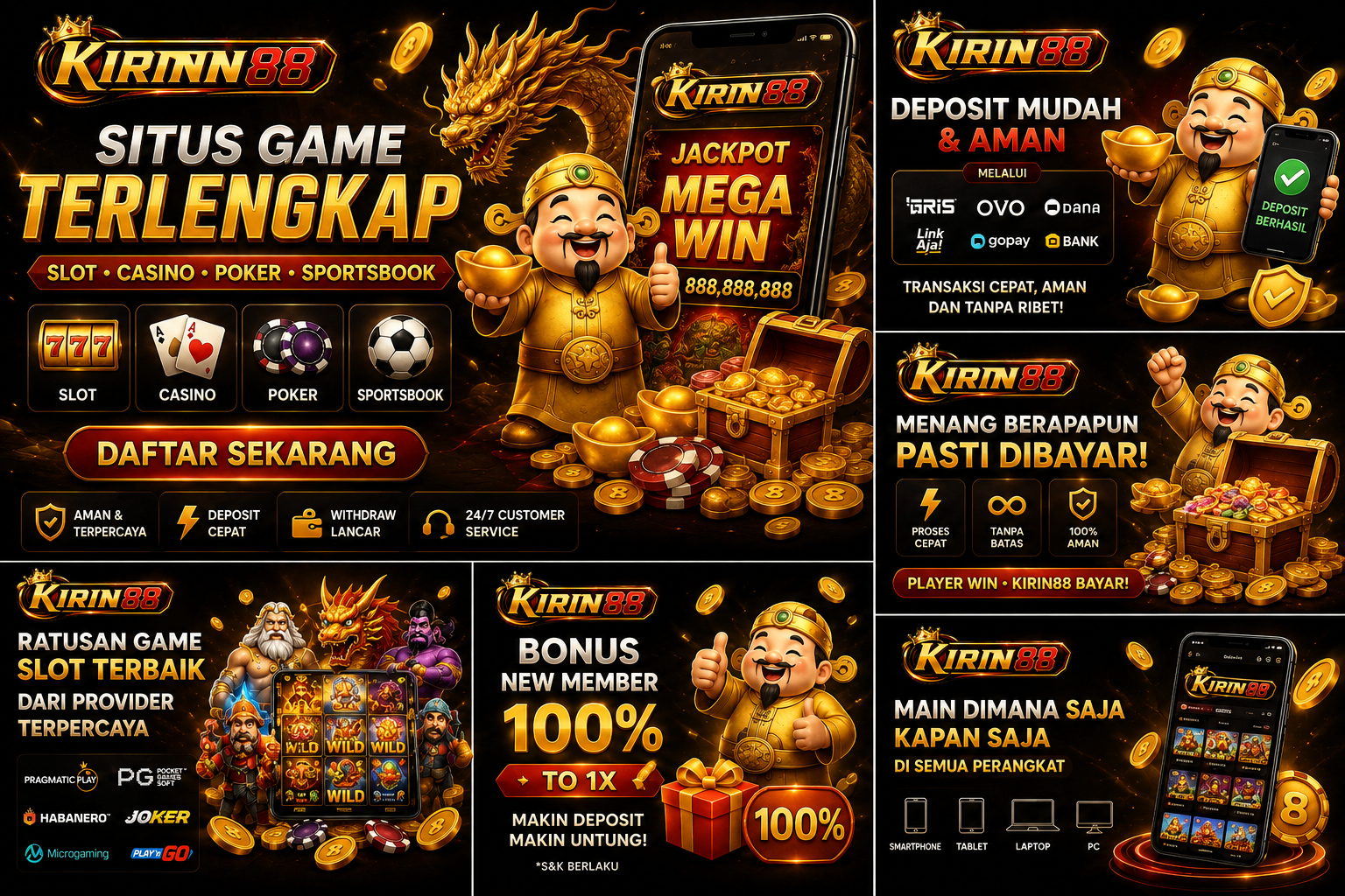 KIRIN88 Banner