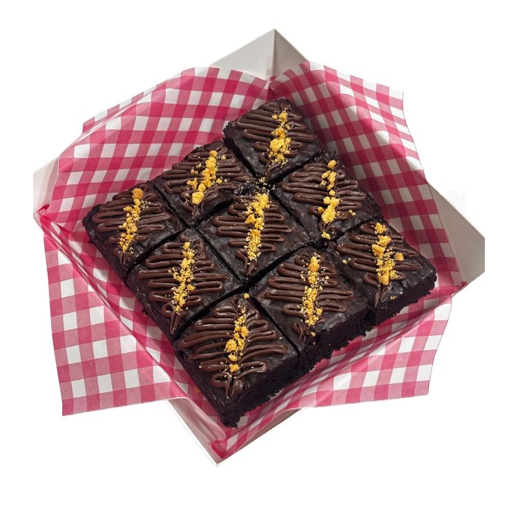 INSO BAKES Double Spread brownie