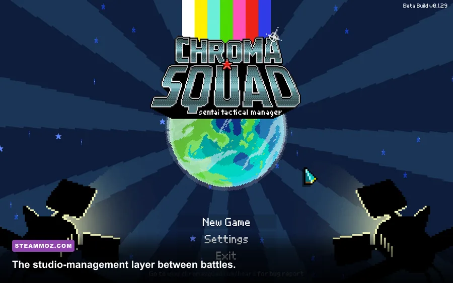 Chroma Squad studio management and episode planning screen