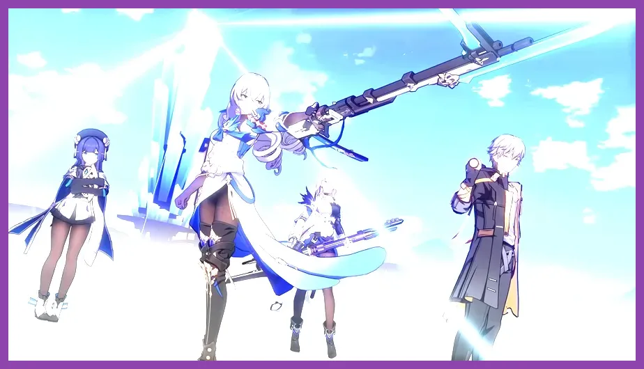 Jingliu using her enhanced state with Bronya support in Honkai Star Rail
