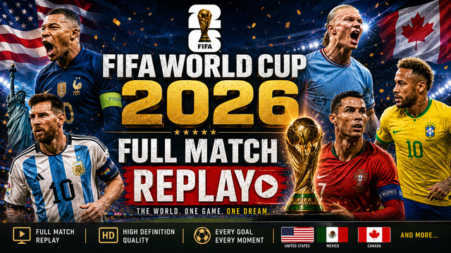 FIFA World Cup 2026 Full Match REPLAY