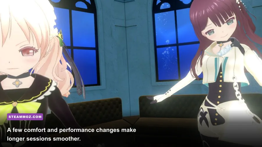 Hop Step Sing! kiss×kiss×kiss PC VR gameplay settings