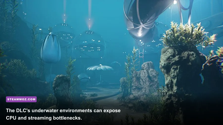 Atomic Heart Enchantment Under the Sea underwater laboratory environment