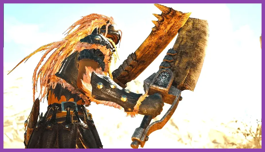Dual Blades combat action in Monster Hunter Wilds