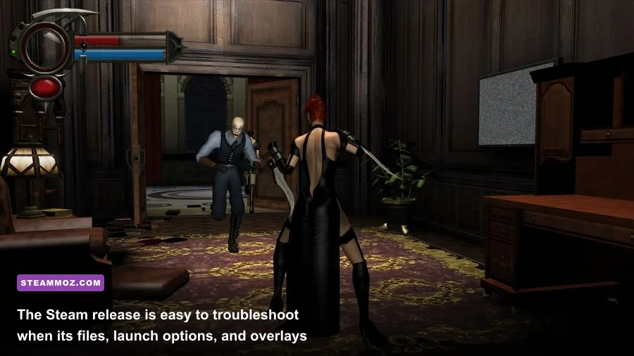 BloodRayne Terminal Cut Steam version gameplay featuring Rayne