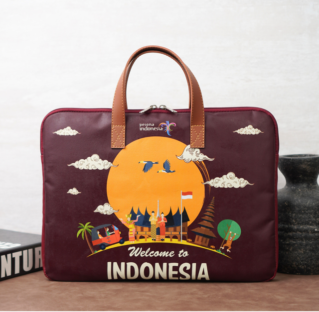 Tas Laptop Ransel Model Mahesa Printing