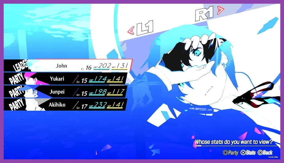 Persona 3 Reload optimal party setup