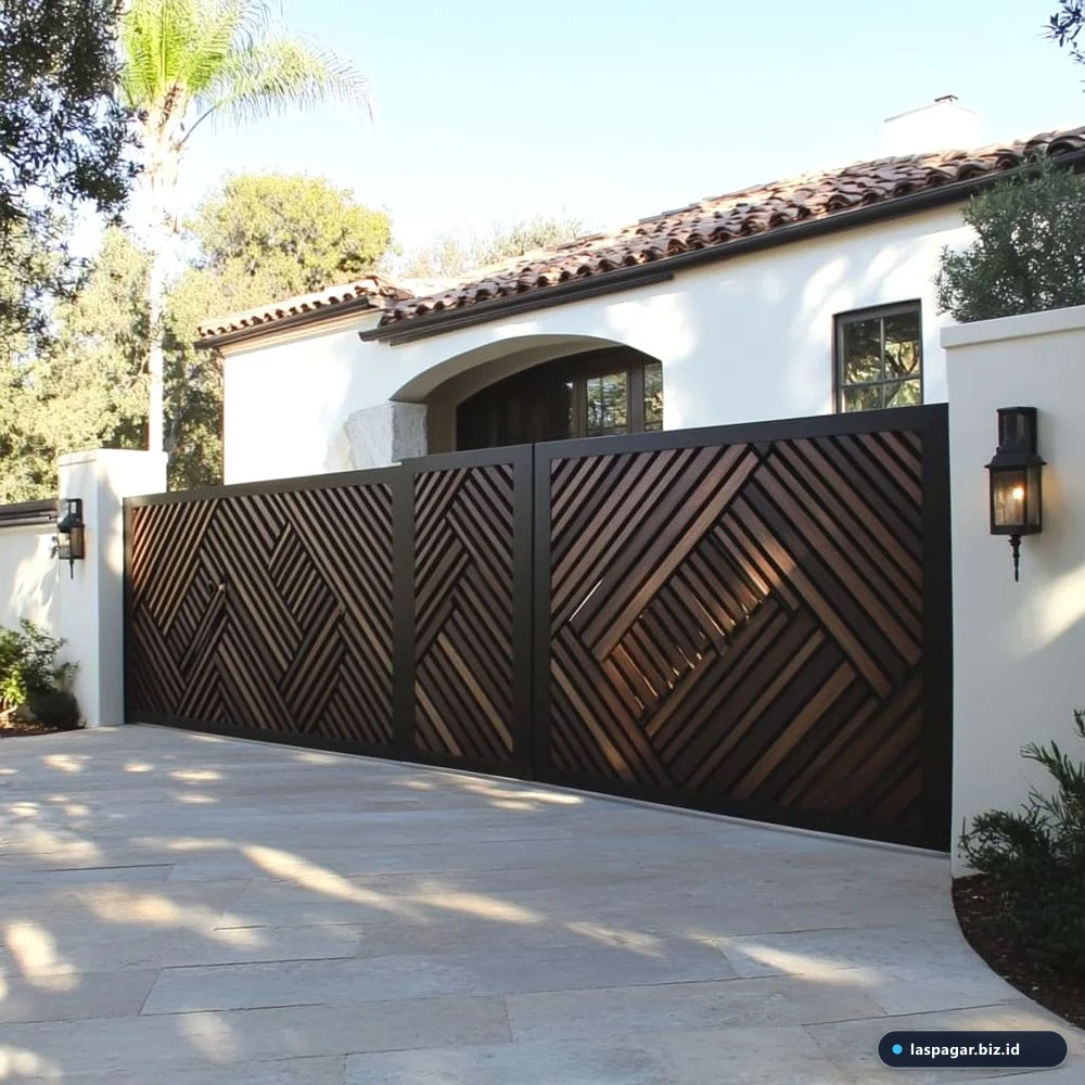 10 inspirasi desain pagar rumah minimalis modern 2025
