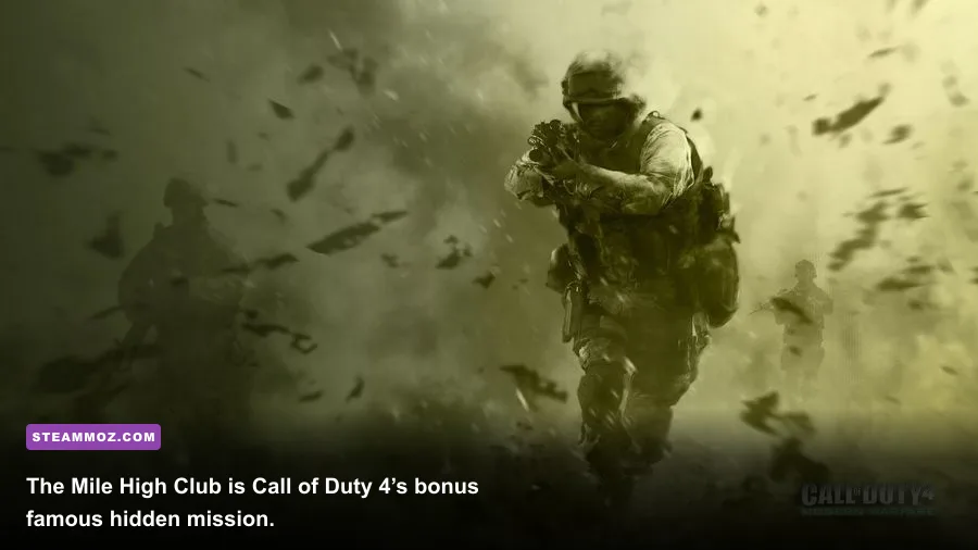 Call of Duty 4 Modern Warfare Mile High Club bonus mission on PC