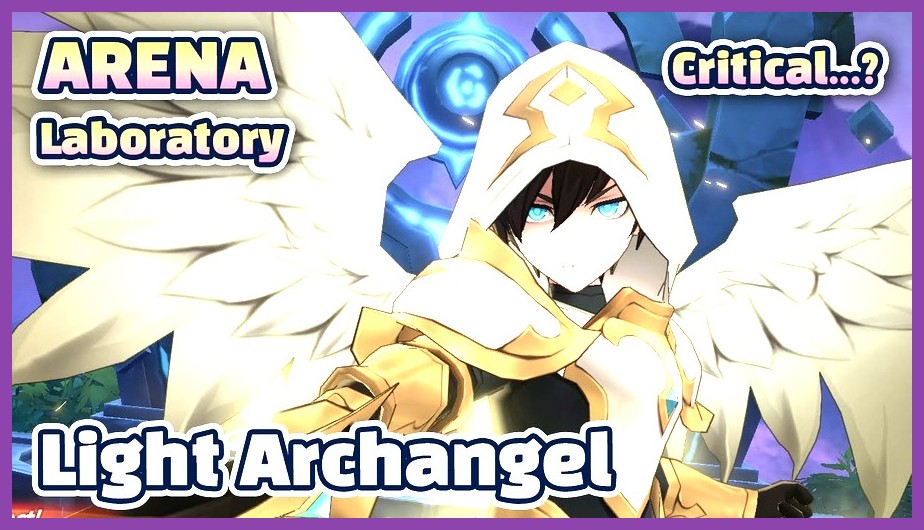 Artamiel the Light Archangel showing off high defense counterattack skills