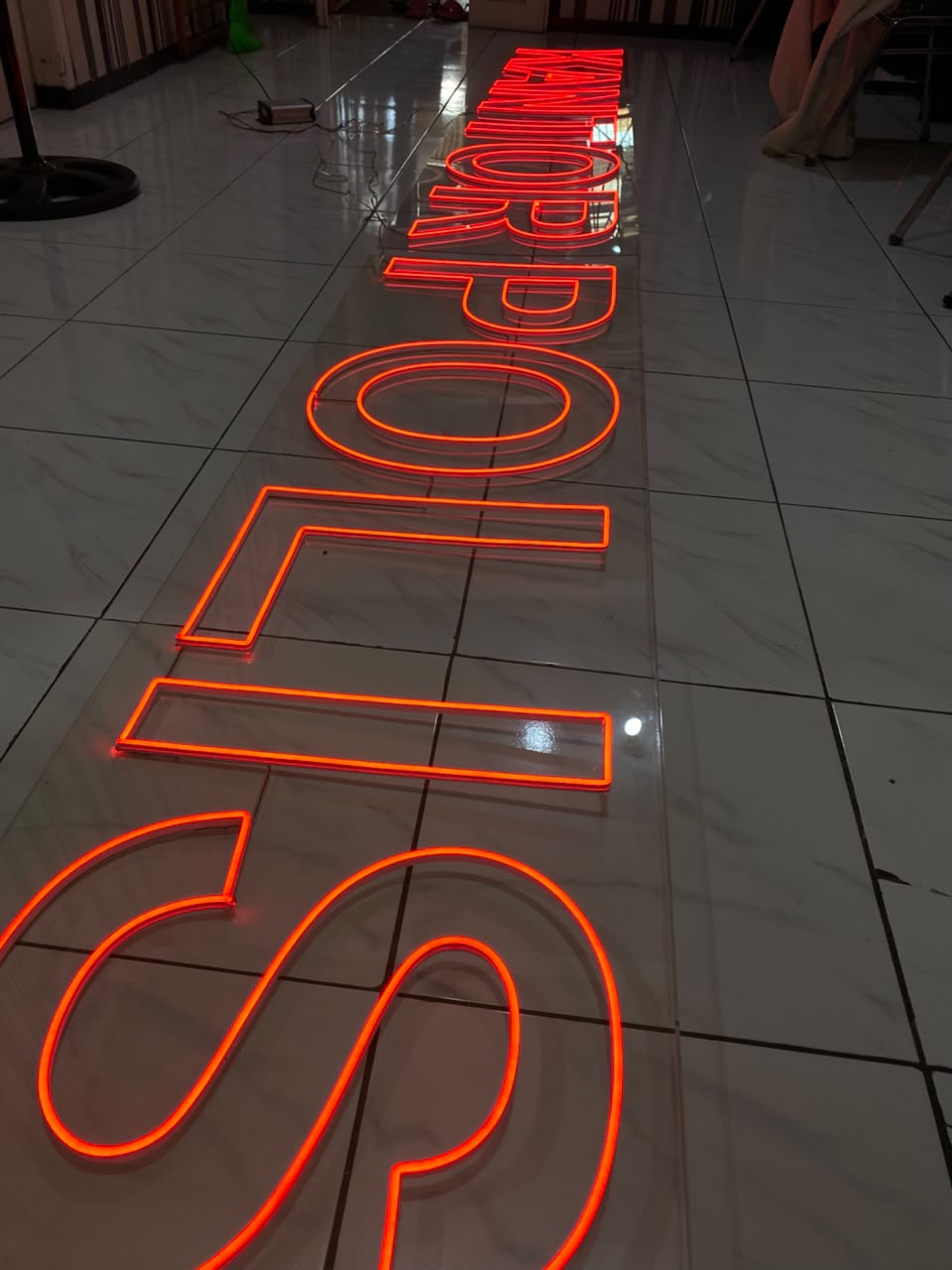 Neon Flex hasil pengerjaan Neonika Advertising Bandung 5