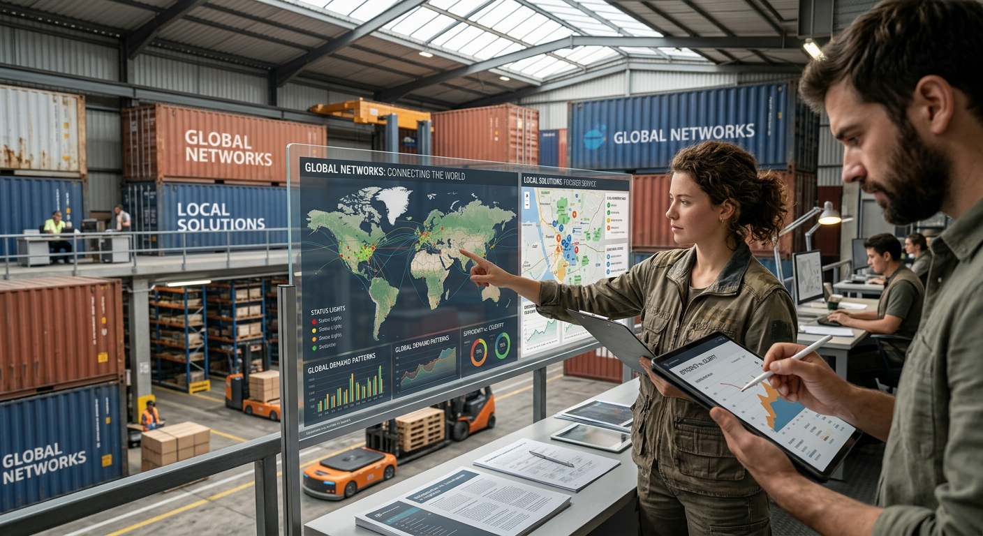 Globalization vs. Localization in Logistics