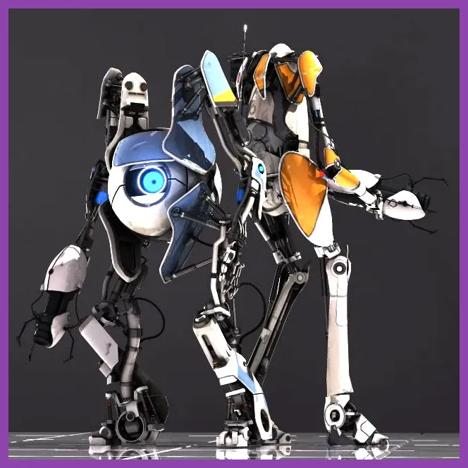 Portal 2 Atlas and P-Body co-op