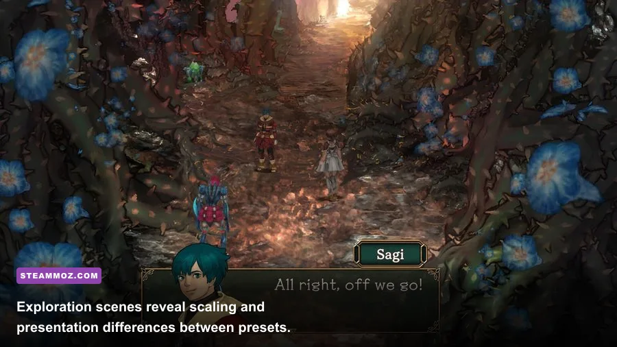 Baten Kaitos Eternal Wings and the Lost Ocean HD Remaster exploration scene