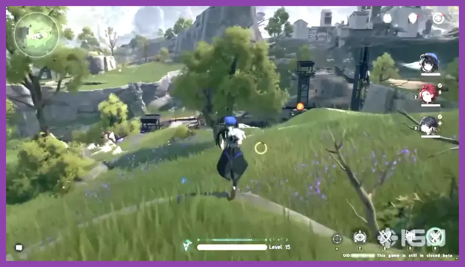 Wuthering Waves Jinzhou open-world gameplay on low PC settings