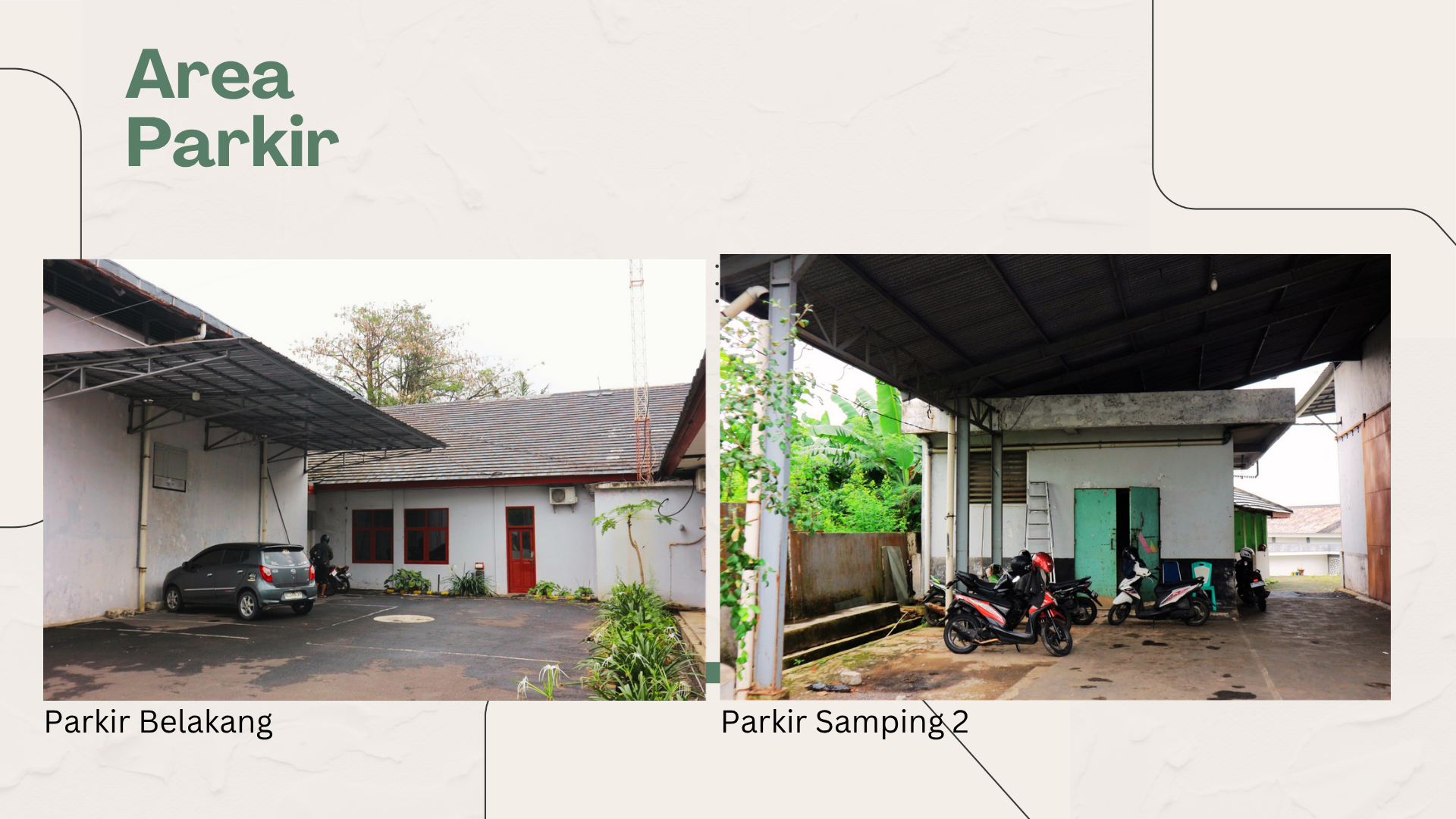 Area Parkir Belakang dan Samping 2