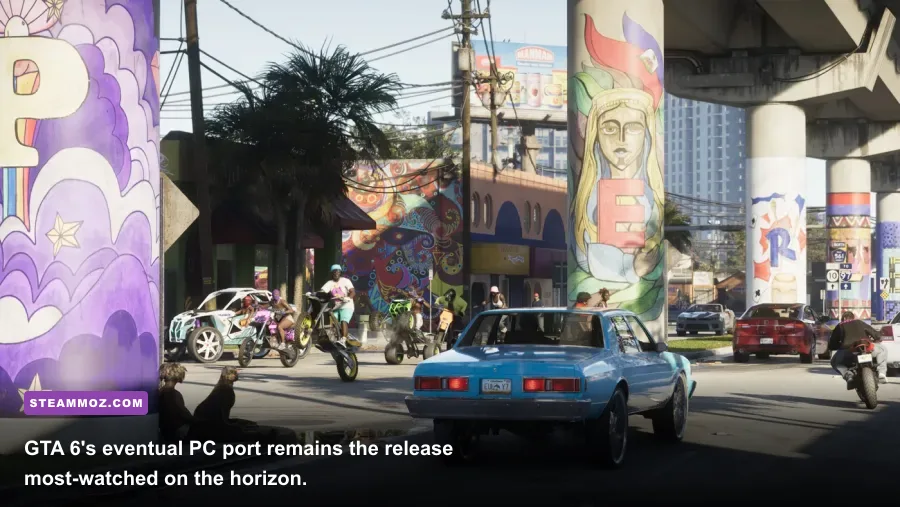 Grand Theft Auto 6 Vice City environment screenshot