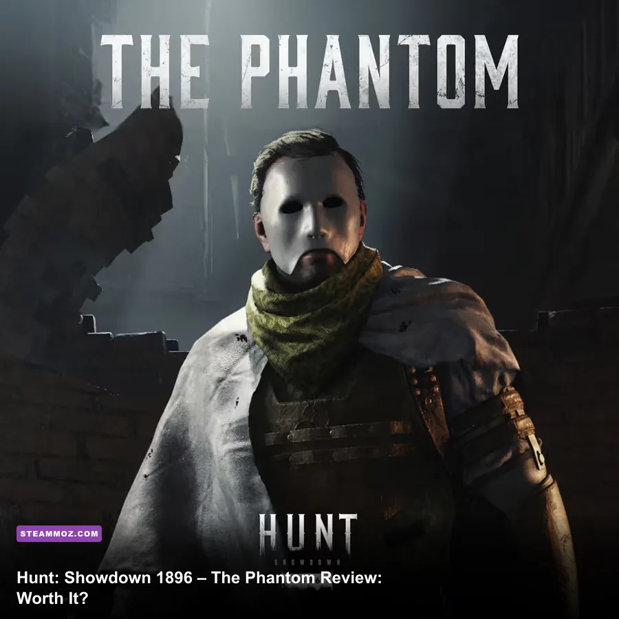 The Phantom legendary hunter standing in the fog in Hunt Showdown 1896