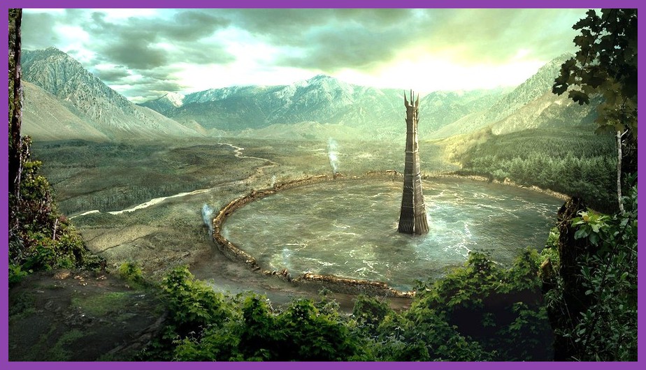 Concept art showcasing the stunning environments of the new Tower of Fantasy region