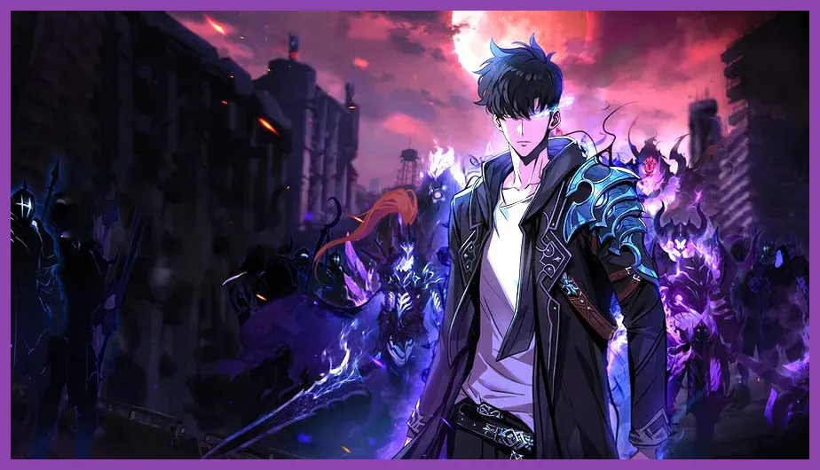 Sung Jin Woo using Shadow Soldier skill in Solo Leveling Arise