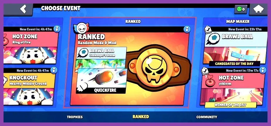 Brawl Stars intense competitive match gameplay