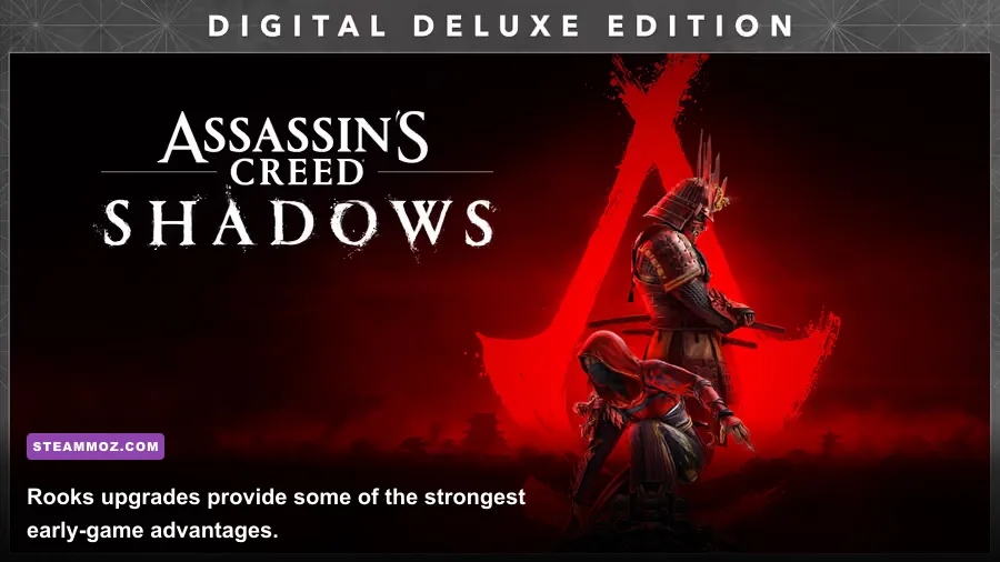 Rooks gang upgrade screen from Assassin's Creed Syndicate
