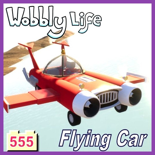 Driving helicopters and wacky vehicles in Wobbly Life Mobile