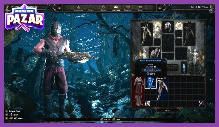 Customizing mount gear and skills in Path of Exile 2 menu