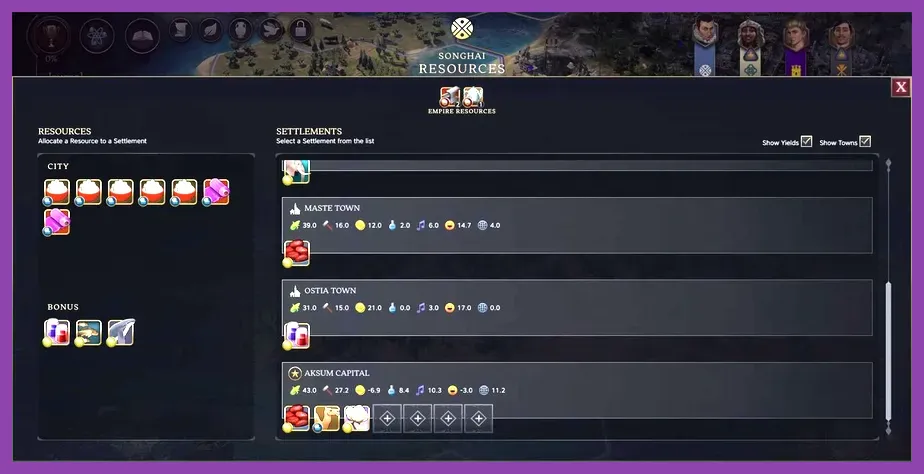 Civilization 7: Best Crafting and Material Farming Guide