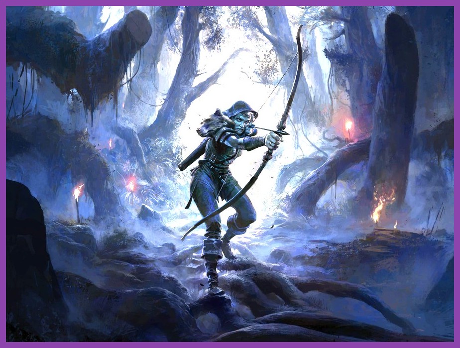 Ranger firing elemental arrows while kiting a boss in Path of Exile 2
