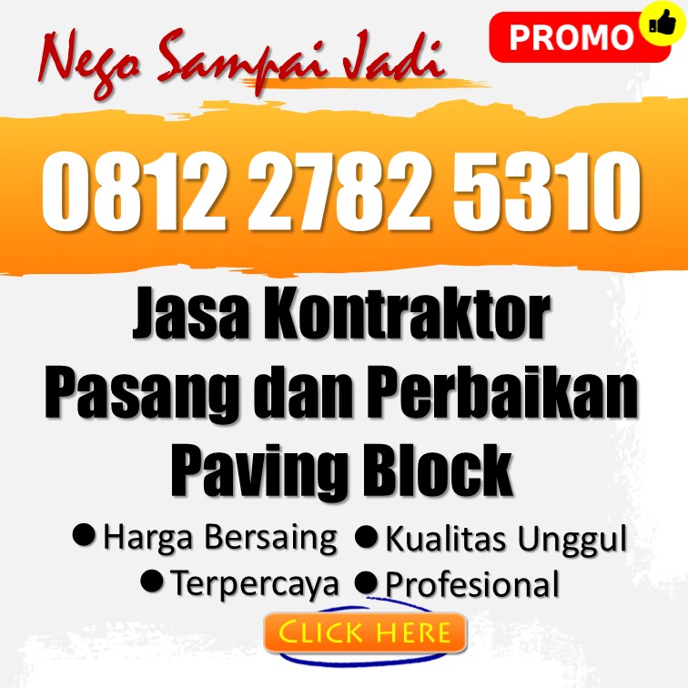 📣 WA 0812 2782 5310 - Jasa Borongan Batu Paving Block K200 Murah Tirtomoyo Wonogiri