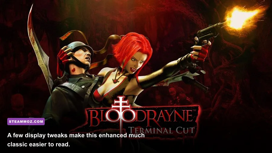 BloodRayne Terminal Cut running on PC with widescreen presentation