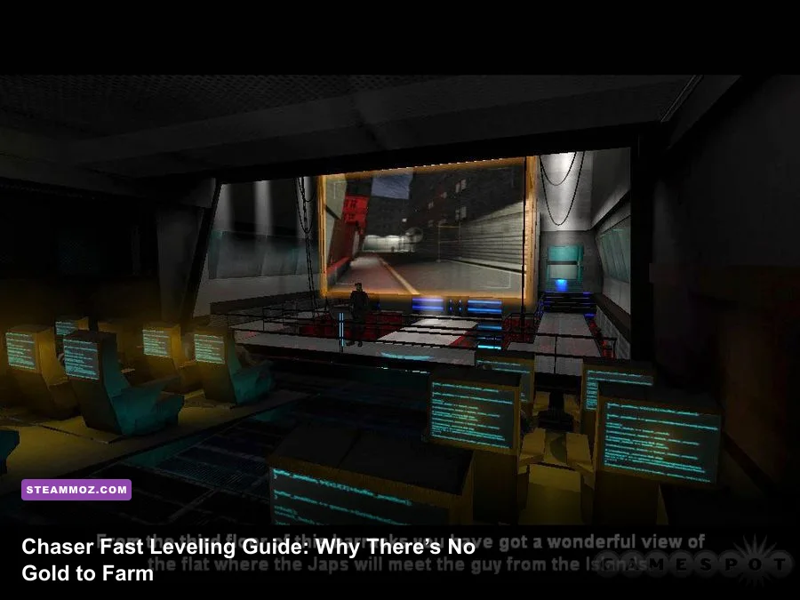 Chaser 2003 first-person shooter gameplay on Mars